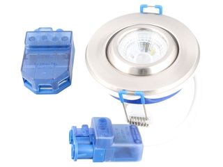 INCEPTOR NANO5 4.8W LED ADJSTBLE DIMMABLE DWNLIGHT COOL WHT SATIN CHRO