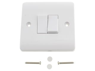 MODE CMA012 10AX 2 GANG 2 WAY PLATE SWITCH