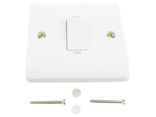MODE CMA500 45A 1 GANG DP SWITCH WITH WHITE ROCKER