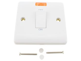 MODE CMA501 45A 1 GANG DP SWITCH WITH WHITE ROCKER & NEON