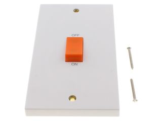POLAR 45A 2 GANG DP SWITCH