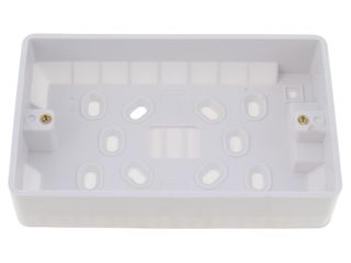 VIMARK CURVE VC1224 2 GANG 32MM PATTRESS BOX