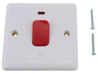 VIMARK CURVE VC1300P 50A DP SWITCH WITH NEON
