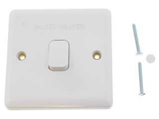VIMARK CURVE VC1390WH 20A DP SWITCH MARKED 'WATER HEATER'