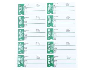 INDUSTRIAL SIGNS IS1750SA SELF ADHESIVE WRITE ON VINYL - PASS TEST LAB