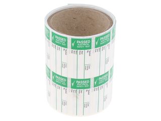 INDUSTRIAL SIGNS IS4925OR PASS TEST LABELS - SMALL