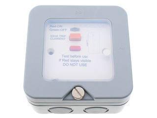 BG WP55RCD-01 13A SWITCHED FUSED CONNECTION UNIT LATCHING RCD