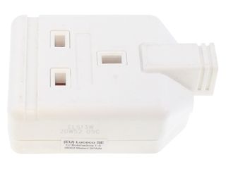 MASTERPLUG ELS13W-01 1 GANG WHITE HD TRAILING SOCKET WITH INDICATOR