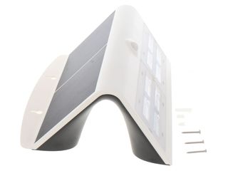 LUCECO LEXS80W40-01 6.8W SOLAR GUARDIAN WALL LIGHT WITH PIR - WHITE