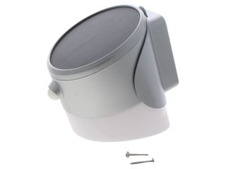 LUCECO LEXSL20G40-01 2W SOLAR GUARDIAN WALL LANTERN WITH PIR - GREY