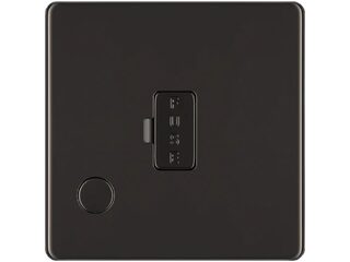 BG FBN55-01 13A FUSED CONNECTION UNIT UNSWITCHED FLEX OUTLET