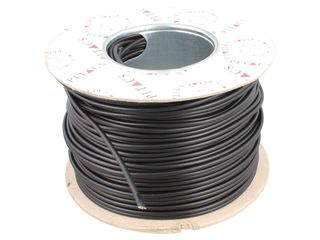 Pitacs EC340057 6491 x 2.5mm 1 Core Black Cable - 100m