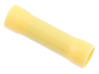 UNICRIMP QYB BUTT CONNECTOR TERMINAL BAG OF 100 - YELLOW