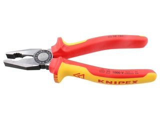 DRAPER 31918 VDE FULLY INSULATED COMBINATION PLIERS (180MM)