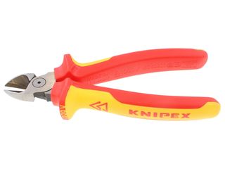 DRAPER 31926 VDE FULLY INSULATED DIAGONAL SIDE CUTTERS (160MM) KNIPEX