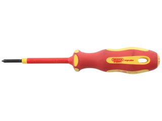 DRAPER 64476 ERGO PLUS VDE PZ SLOT SCREWDRIVER PZ0 X 60 MM