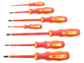 DRAPER 64694 ERGO PLUS VDE SCREWDRIVER SET (7 PIECE)