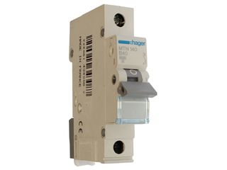 HAGER MTN140 1P 6KA B-40A 1M B TYPE MCB