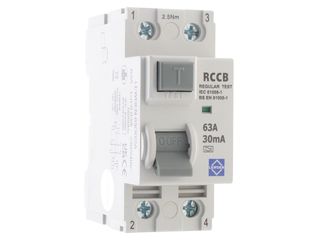 LEWDEN 63/30/2A RCCB 63A 2P 30MA TYPE A 6KA