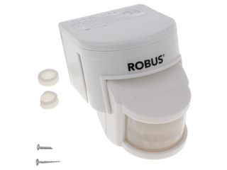 ROBUS R180 IP44 180 DEGREE MOTION DETECTOR - WHITE