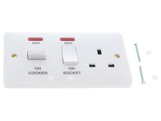 HAGER WMCC50N COOKER CONTROL UNIT WITH LED INDICATOR