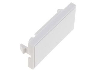 HAGER WMMB SINGLE BLANK EUROMODULE WHITE