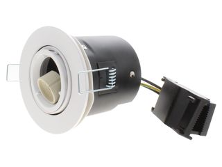 AURORA EN-FD102W 240V GU10 ADJST LOCK RING ACOUSTIC COMPCT FIRE DL WHT