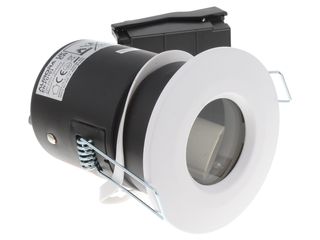 AURORA EN-FD103W 240V GU10 IP65 ACOUSTIC COMPACT FIRE DL WHITE