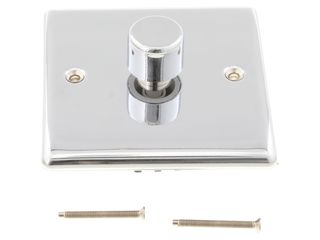 BG NPC81P-01 400W SINGLE DIMMER SWI 2-WAY PUSH POLISHED CHROME