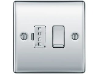BG NPC50-01 SWITCHED 13A FUSED CONNECTION UNIT POLISHED CHROME