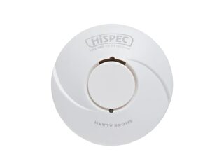 Hispec HSA/BP/RF10-PRO Radio Freq Lithium Battery Smoke Alarm - 10yr Battery