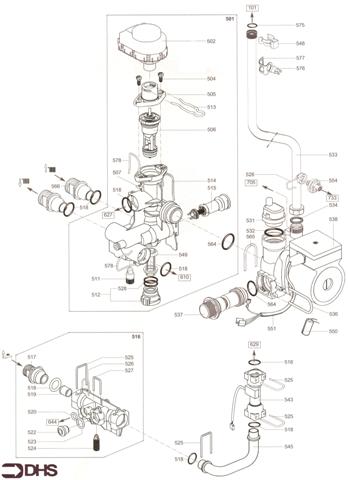 WATER SECTION & PUMP logo