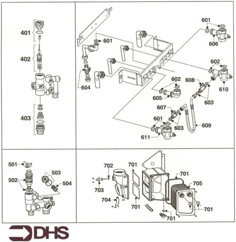 HEAT EXCHANGER - FILL LOOP - W logo