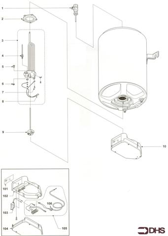 ELECTRIC WATER HEATER GEYSER logo