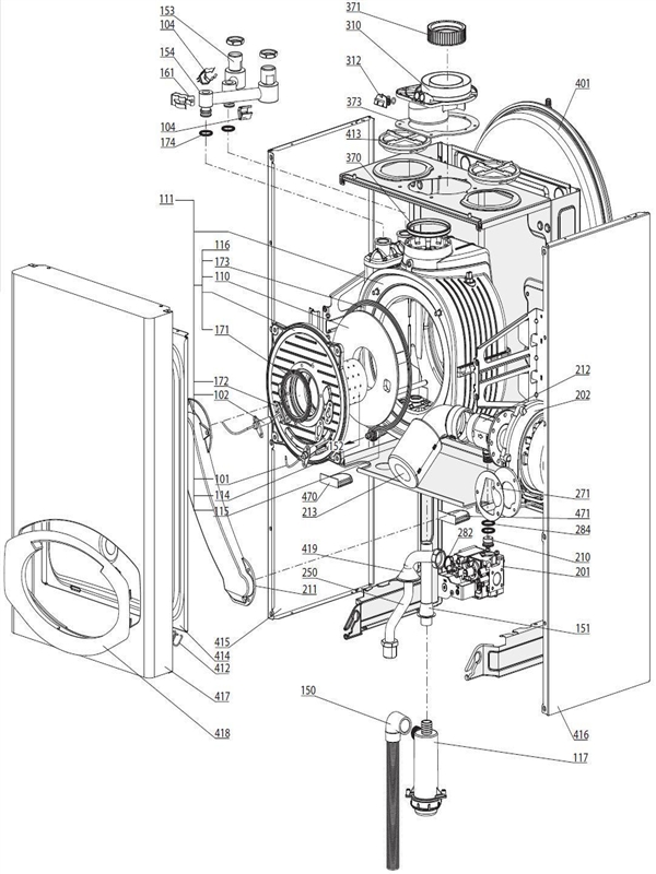 BURNER/FAN/VALVE/CASE logo