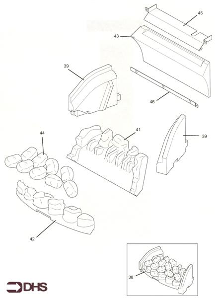 COAL BED & BACK PANEL logo