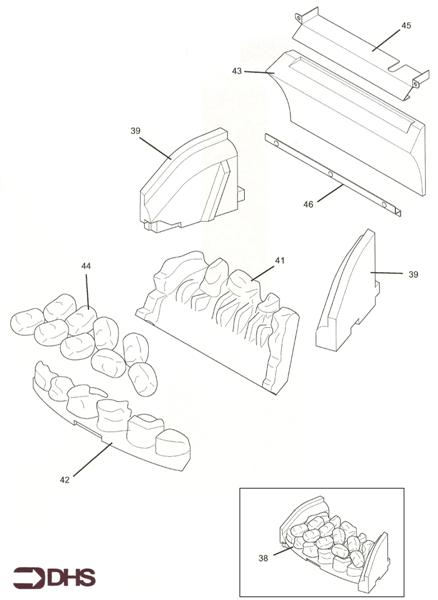 COAL BED & BACK PANEL logo