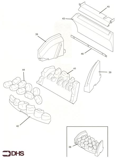 COAL BED & BACK PANEL logo