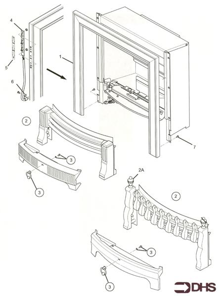 FIRE SURROUND/FENDER ASSY logo