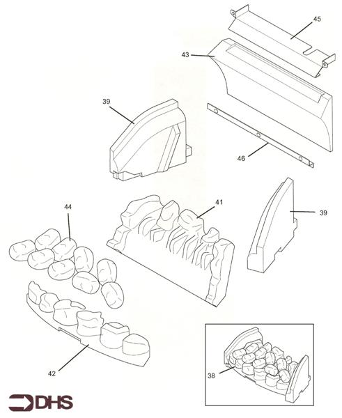 COAL BED & BACK PANEL logo