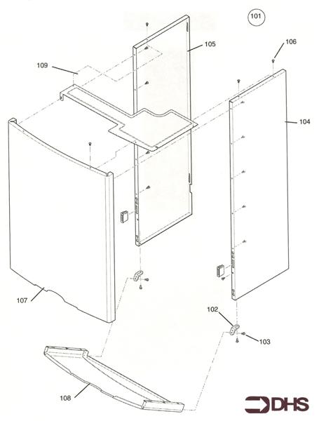 OUTER CASE ASSY logo