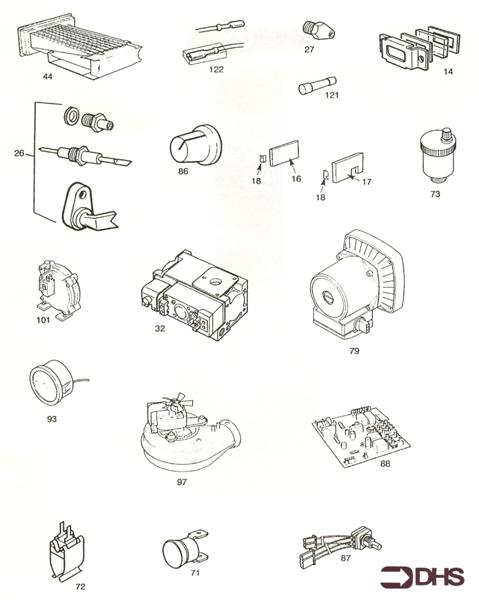 SHORT PARTS LIST logo