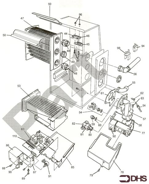 CONTROL ASSY & GAS VALVE logo