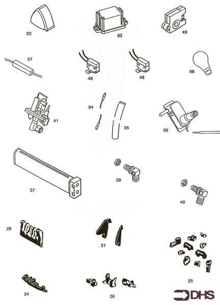 SHORT PARTS LIST logo