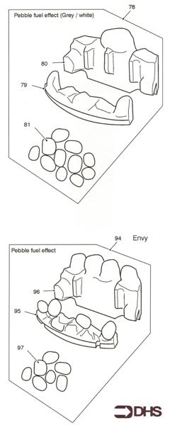CERAMIC PEBBLE FUEL EFFECTS logo