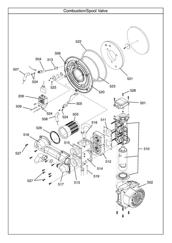 COMBUSTION/SPOOL VALVE logo