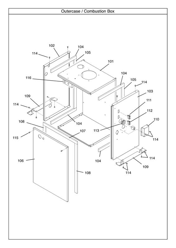 OUTERCASE/COMBUSTION BOX logo