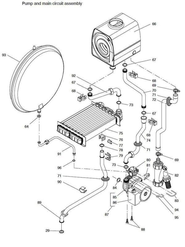 PUMP, MAIN CIRCUIT logo