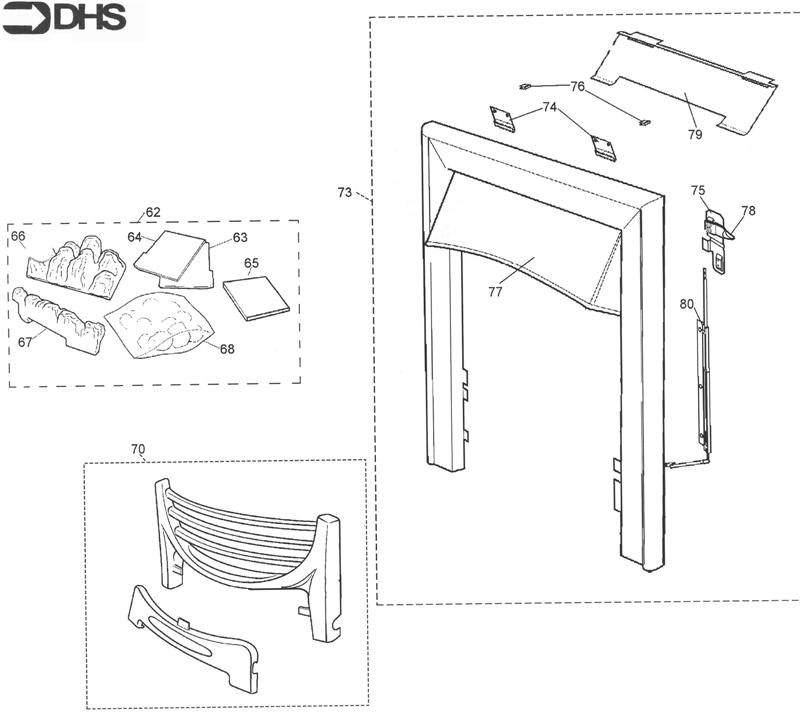 CERAMIC COALS / WALLS-FULL SET logo