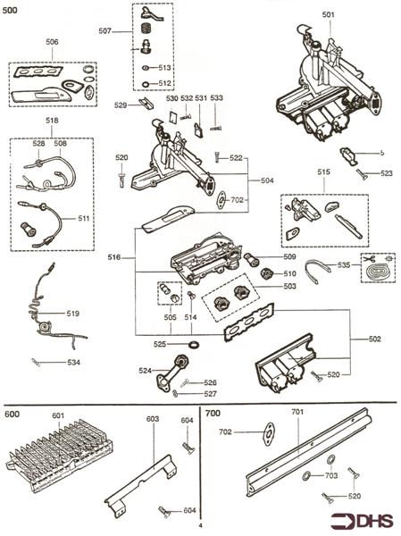 GAS SEC-BURNER HEAD ASSY-BURNE logo